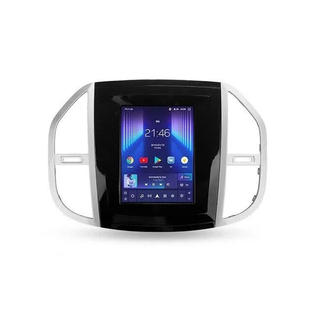 Car Dealz 11" Android 12.0 Mercedes Benz Vito 3 W447 Tesla Style 2014 - 2020 In Dash Plus OEM Fascia